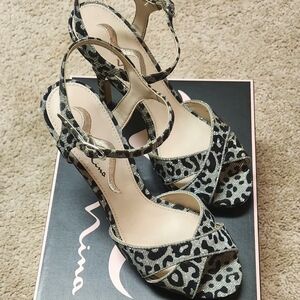 Nina Women's Leopard Print Heels